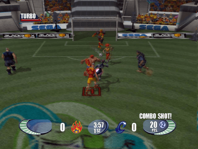 Sega Soccer Slam screenshot 2 for Xbox